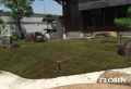 日本庭園,スプリンクラー,自動散水