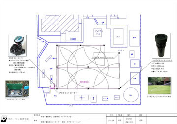 校庭緑化モデル図面01